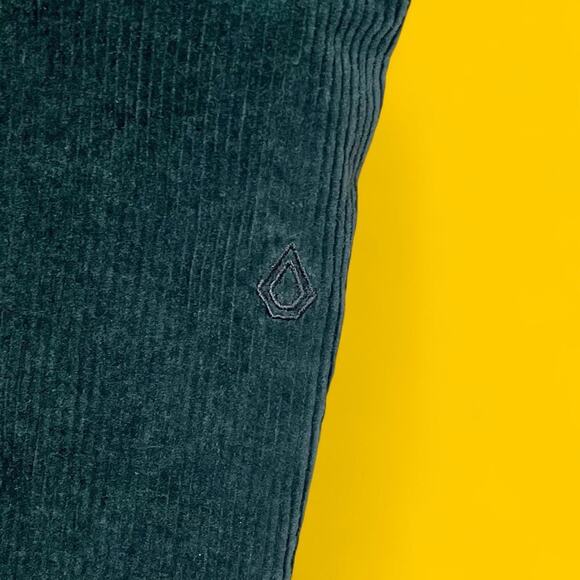 Volcom Corduroy Pants Green Size 36 Straight Fit - Picture 4 of 7